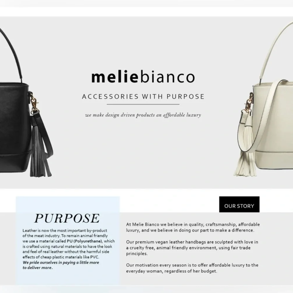 Melie Bianco leather 8” do