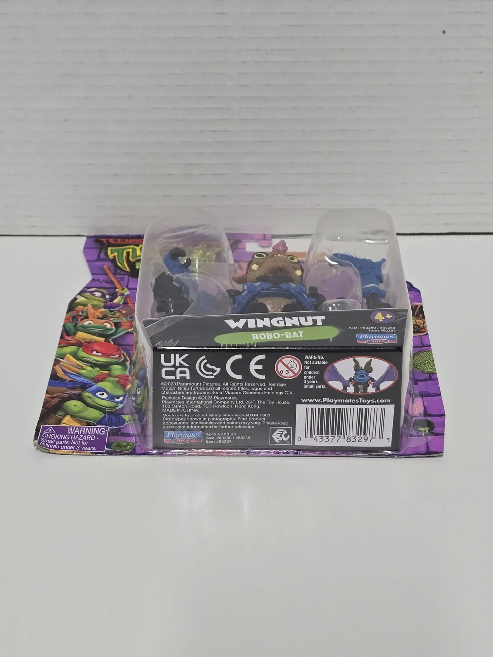 TMNT Mutant Mayhem Wingnut @ToyBros