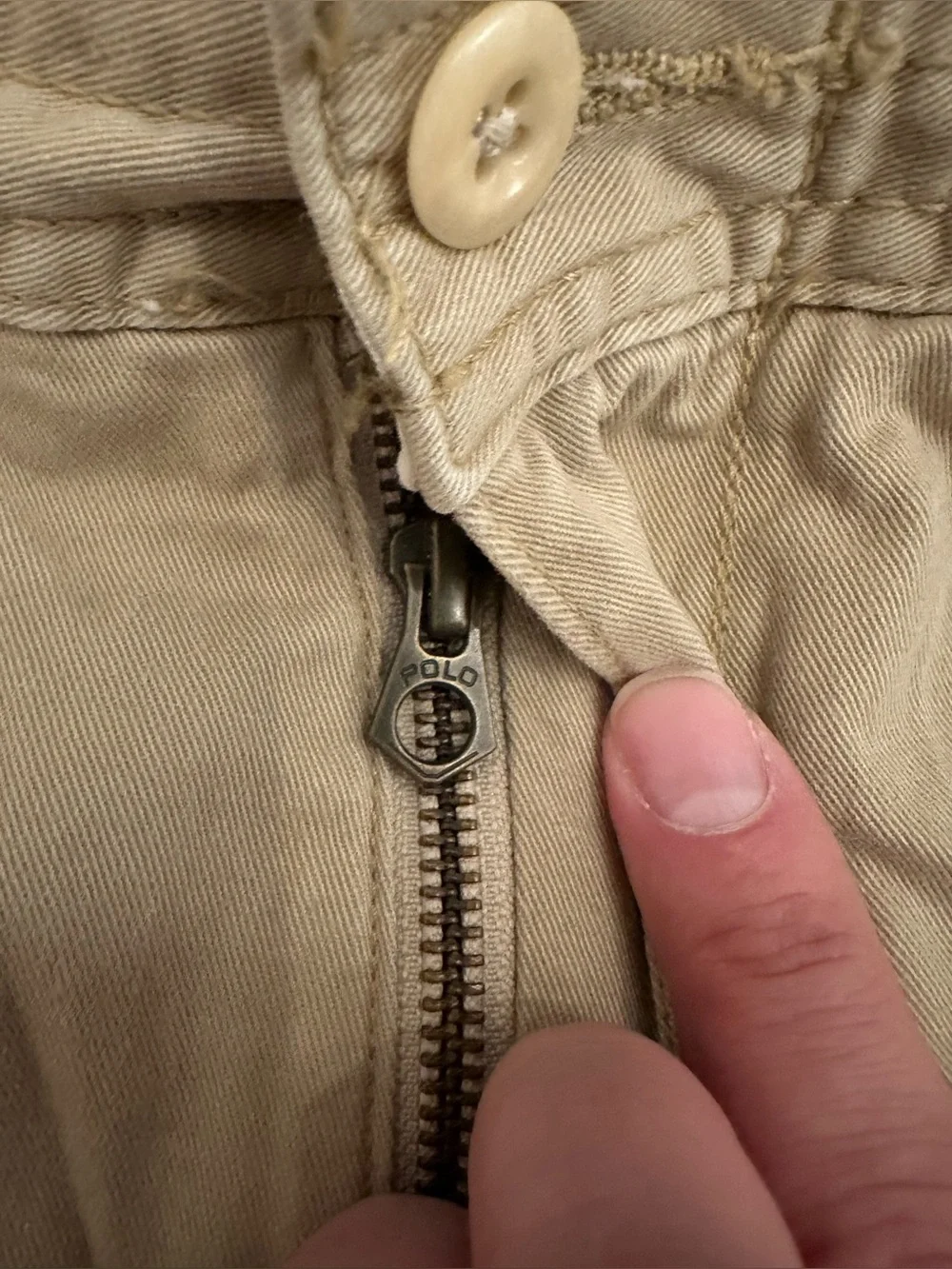 NWT Vintage Polo Ralph Lauren Classic Fit Gellar Cargo Shorts Khaki-Size 32
