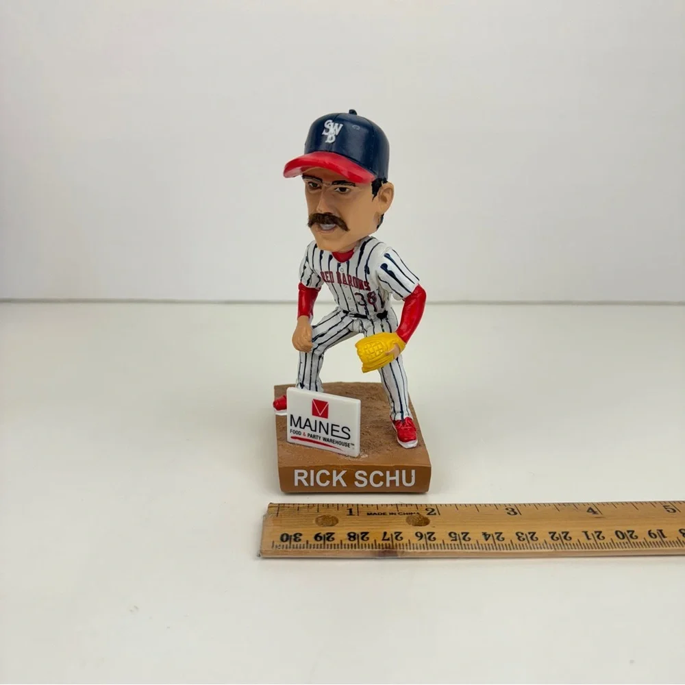 Rick‎ Schu Scranton WilkesBarre Red Barons Baseball Team Bobblehead 30th Anniv