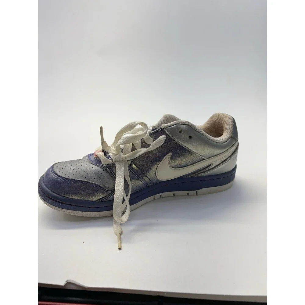 Women’s Size 7 Nike Air Force 1 Low Metallic Purple 318972-500 Athletic Shoes