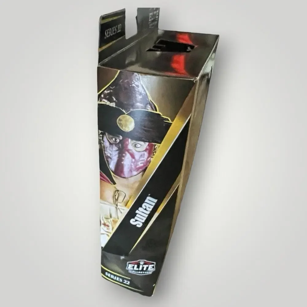 WWE Legends AUTOGRAPHED Elite Collection Series 22 The Sultan Action Figure WWF