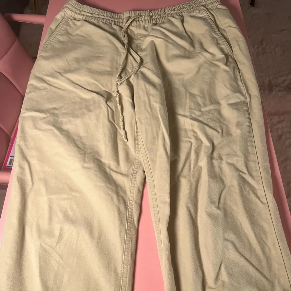 J. Crew cotton blend drawstring joggers size‎ 8