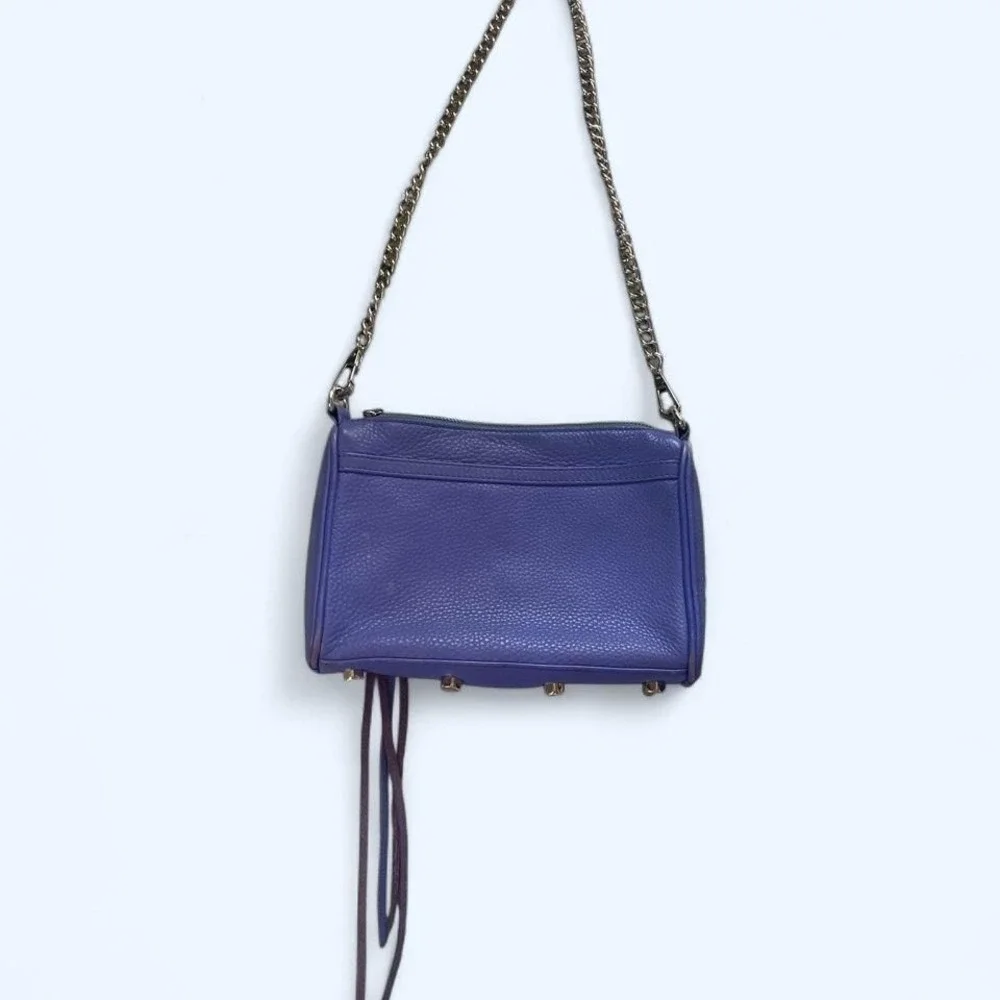 Leather mini MAC shoulder‎ bag by Rebecca Minkoff