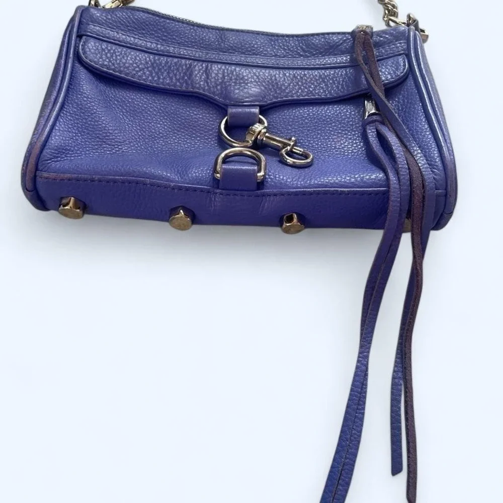 Leather mini MAC shoulder‎ bag by Rebecca Minkoff