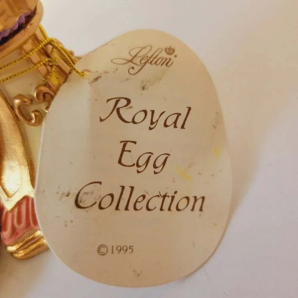 Lefton Royal Egg Collection Musical Box New