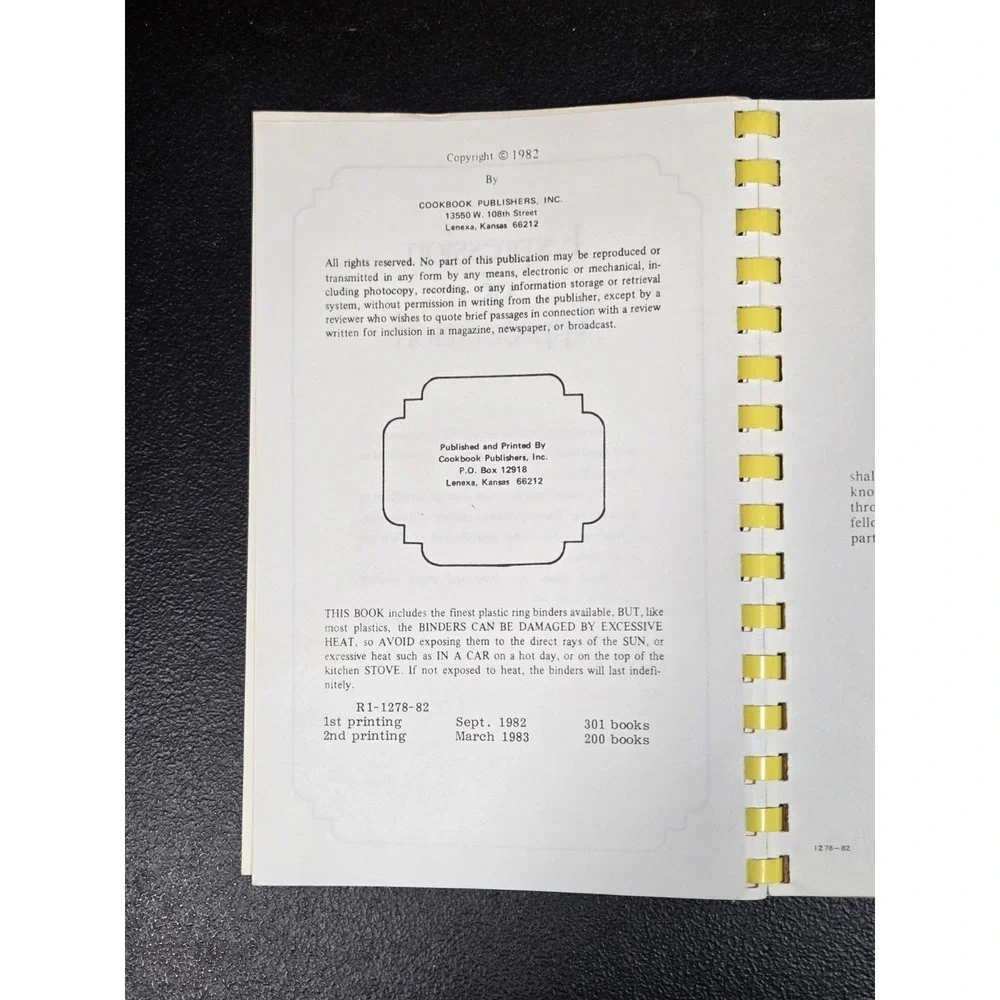 Brookstown United Methodist Church Cookbook‎ Pfafftown, North Carolina 1982