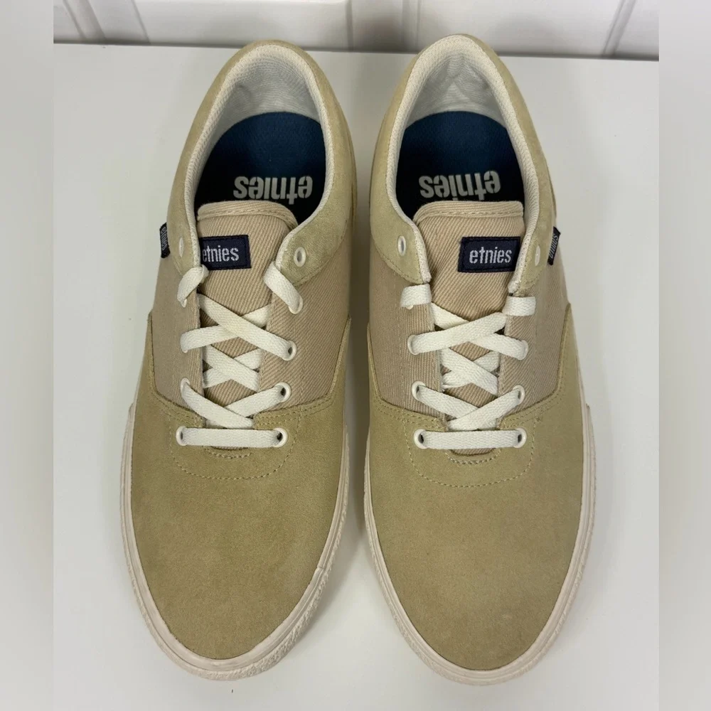 Etnies Men's Factor Skate‎ Shoe In Bone Size 10