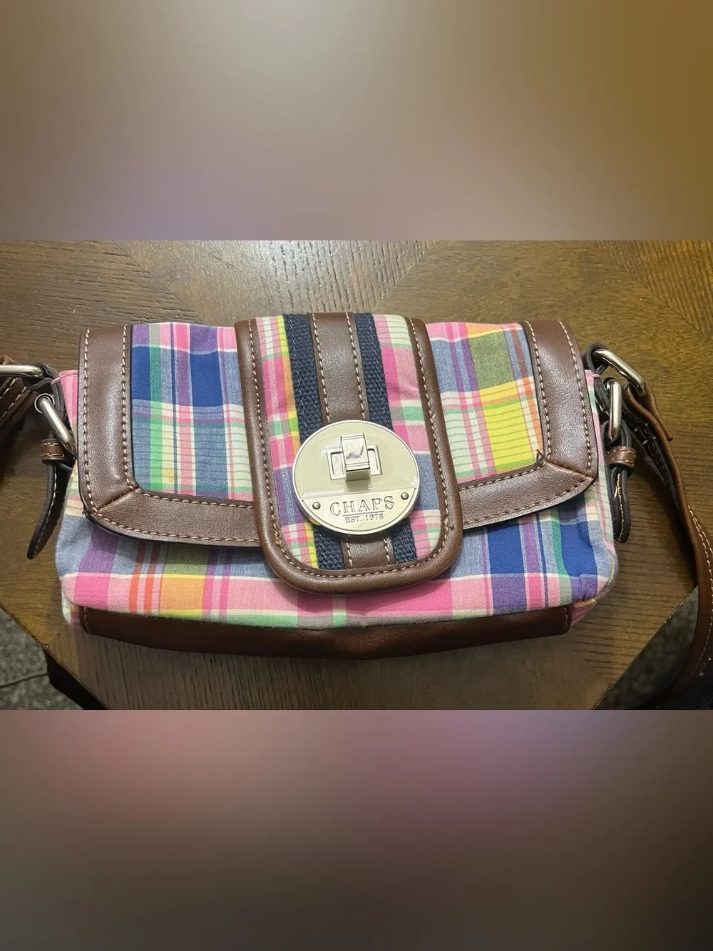Chaps compact crossbody