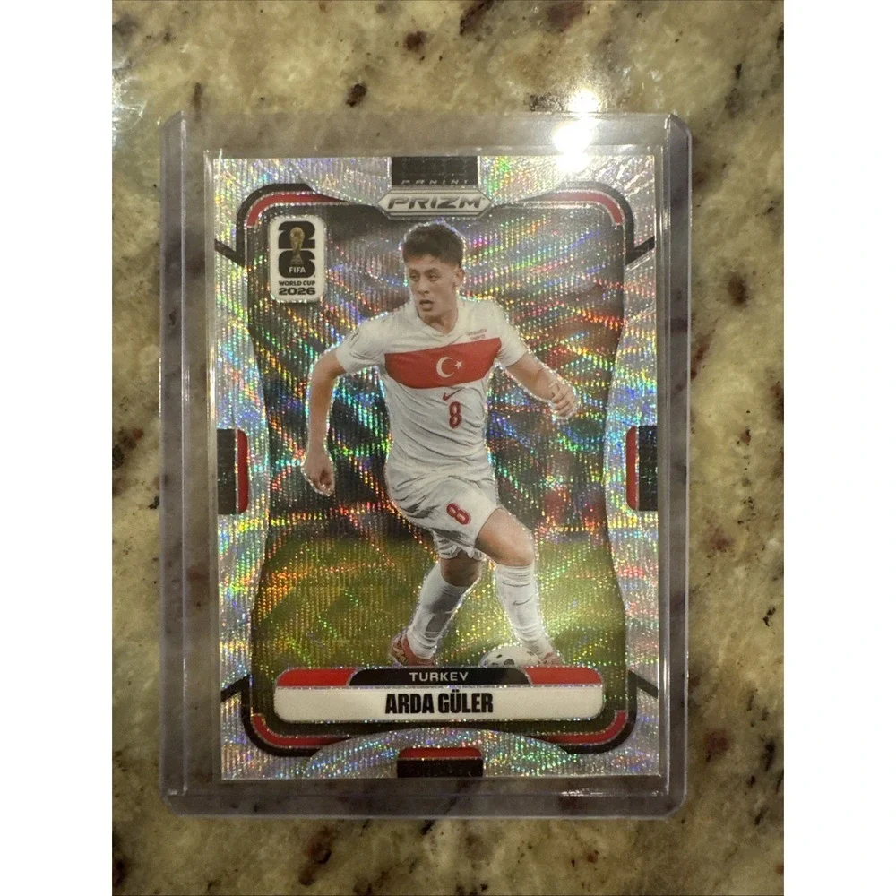 2026 Panini Prizm FIFA World Cup Arda Güler Wave Prizm #487 Turkey