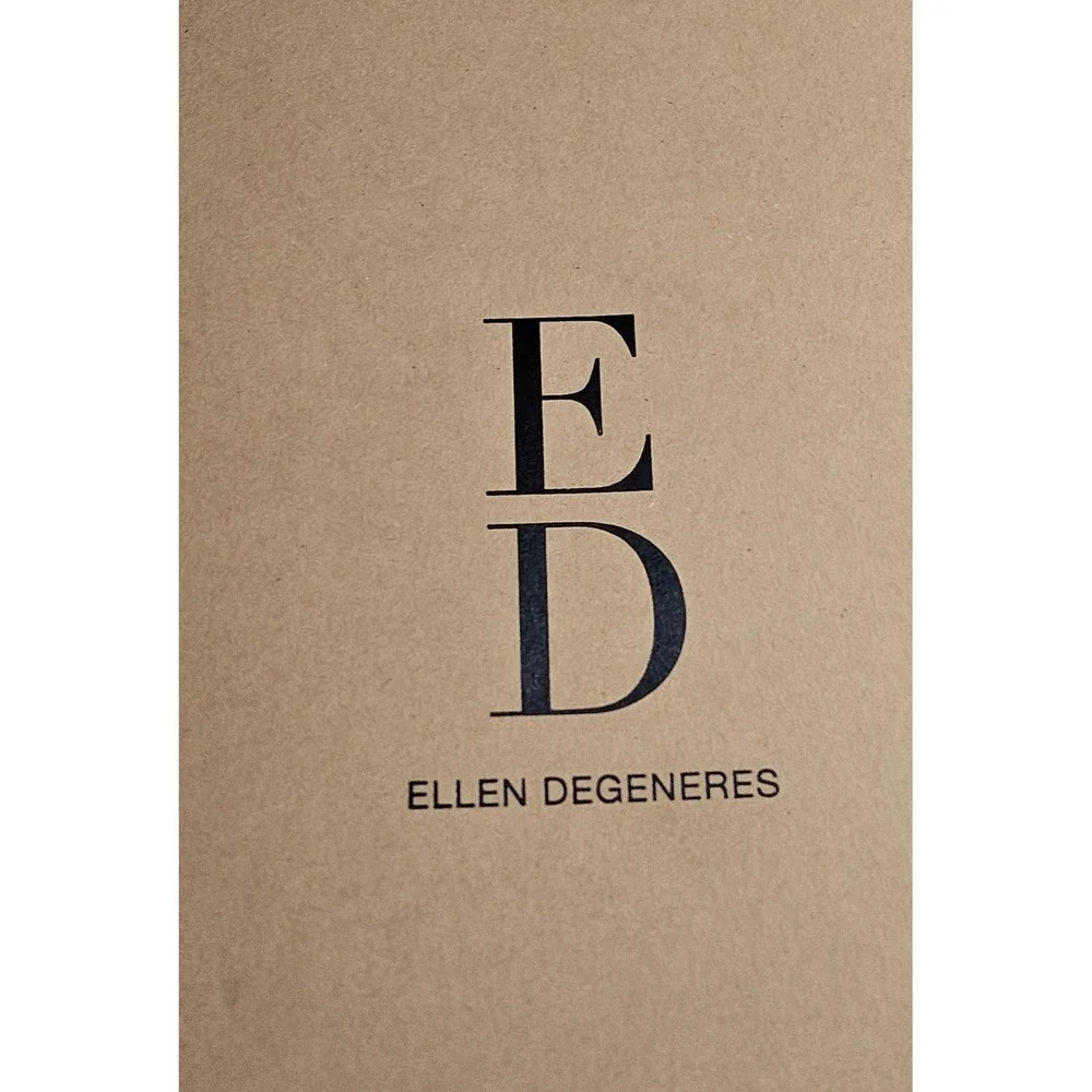 ED by Ellen DeGeneres Nalita Lagoon‎ Nubuck Heart Flats Shoes 6M ED-NALITA