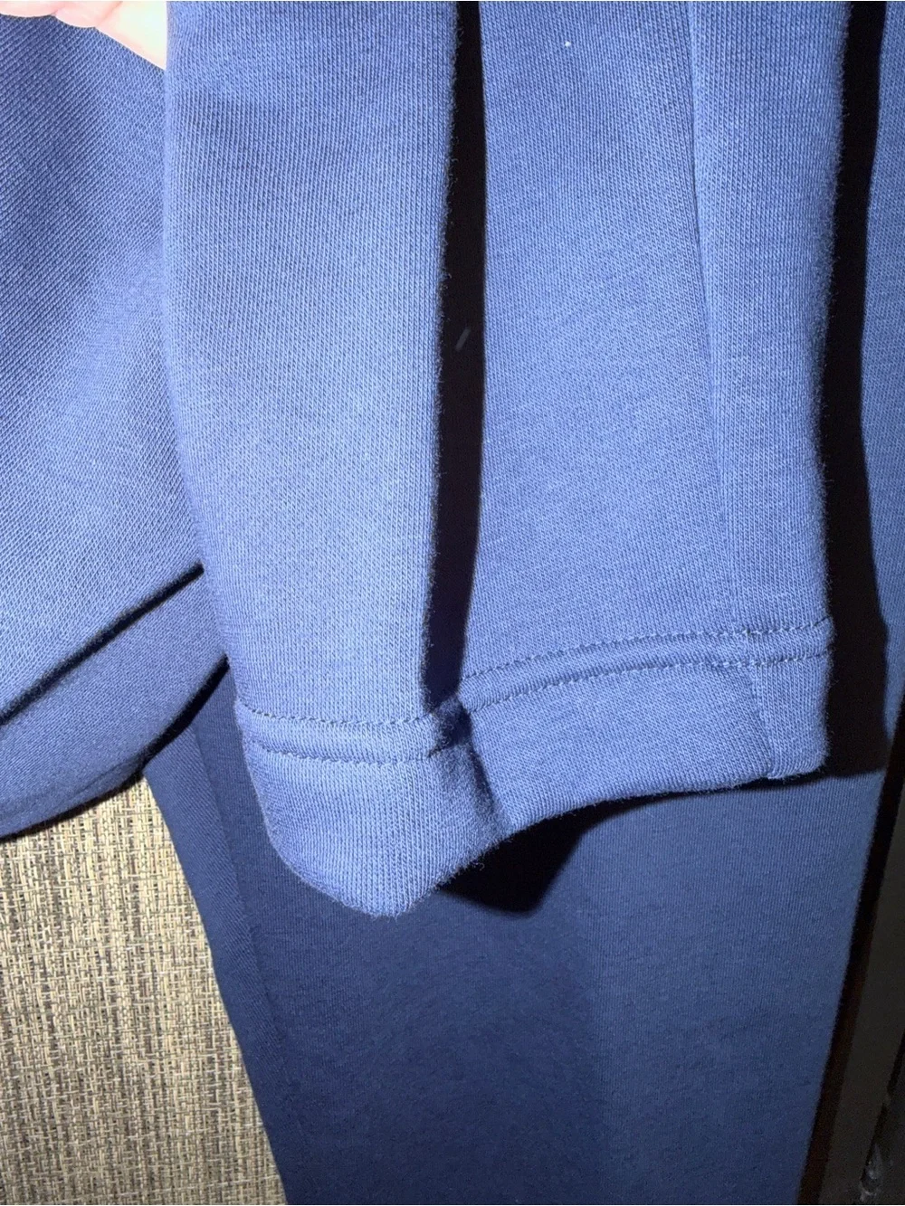Nike‎ Men’s Size S Navy Blue Fleece Joggers