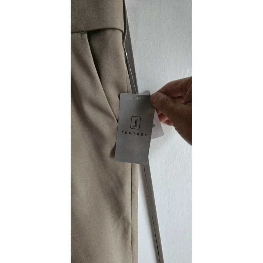 NWT‎ PGA TOUR expandable waistband UPF 50 moisture wicking golf pants 38*31