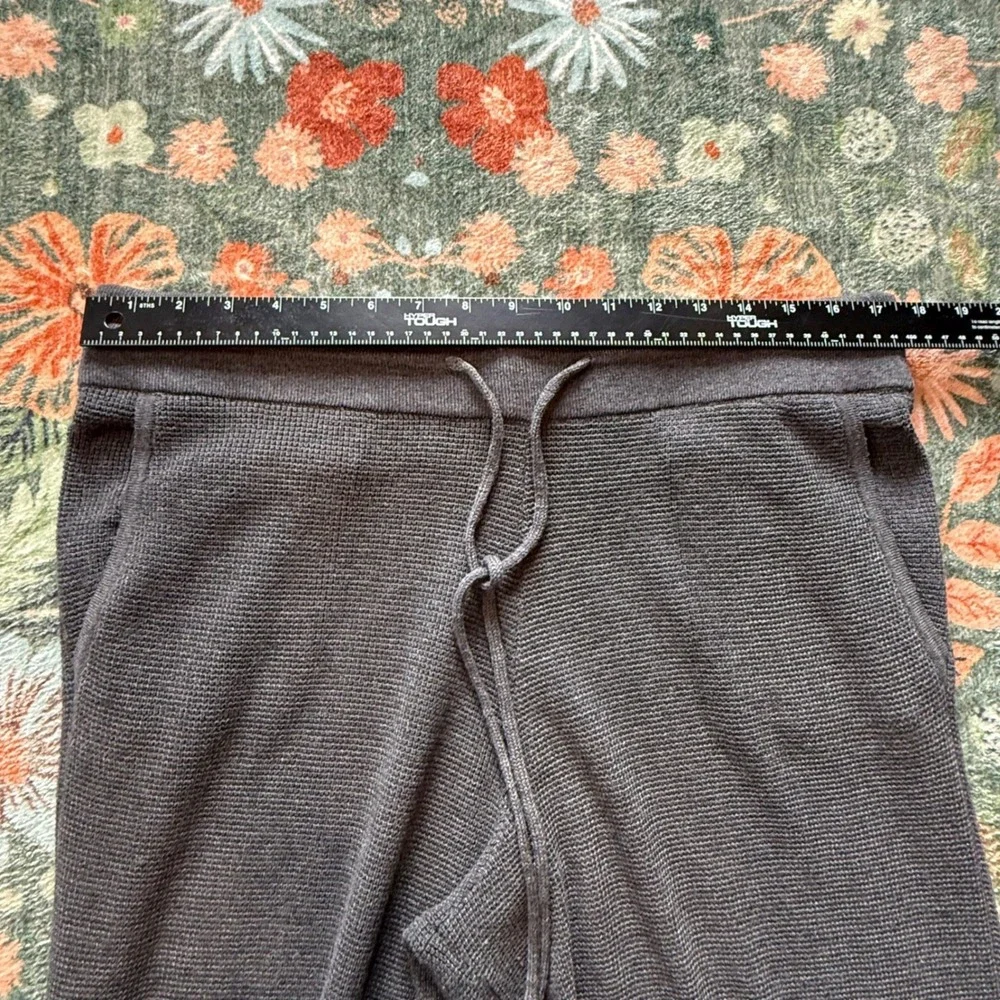 Vineyard‎ Vines Mens Large Gray Wool Blend Waffle Knit Wide Leg Lounge Pants