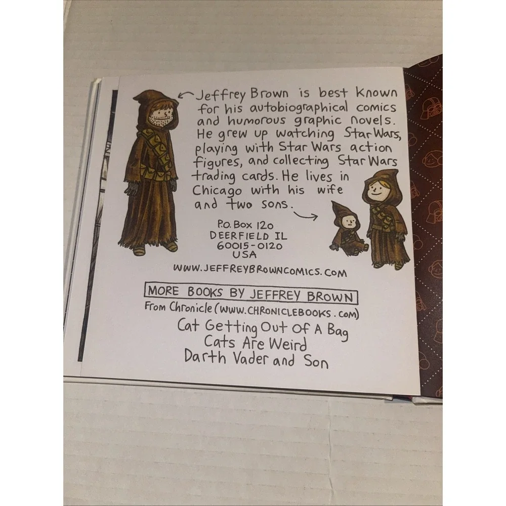 STAR WARS VADER'S LITTLE PRINCESS‎ by JEFFREY BROWN, CHRONICLE BOOKS, 2013
