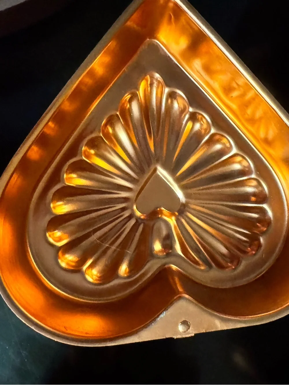 Vintage Copper Mold Jello molds Set - Decorative Heart, Star, Shell & Bundt
