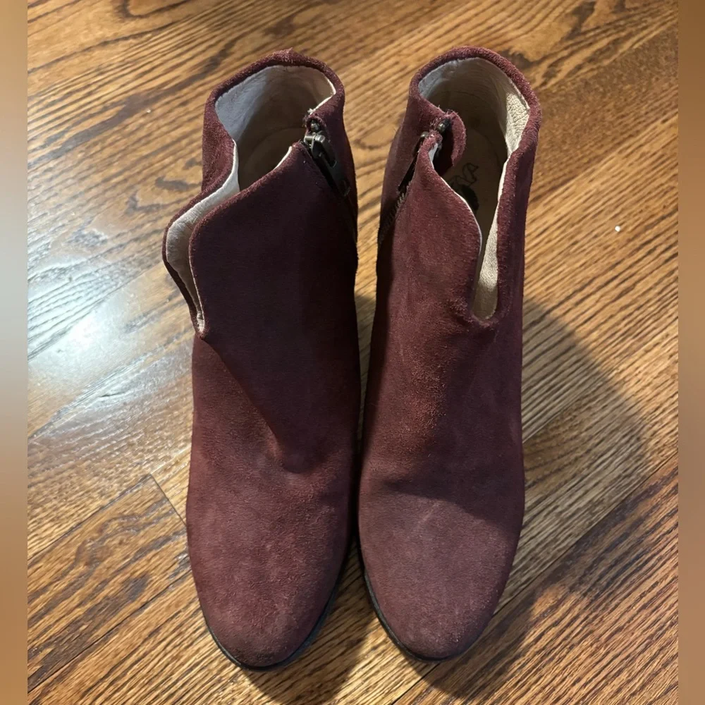 Freebird‎ by Steven | Wine Suede Women's Sz 10 FB-DETRT
