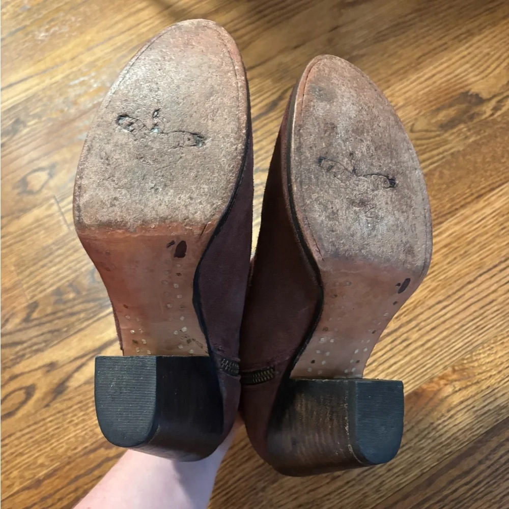 Freebird‎ by Steven | Wine Suede Women's Sz 10 FB-DETRT