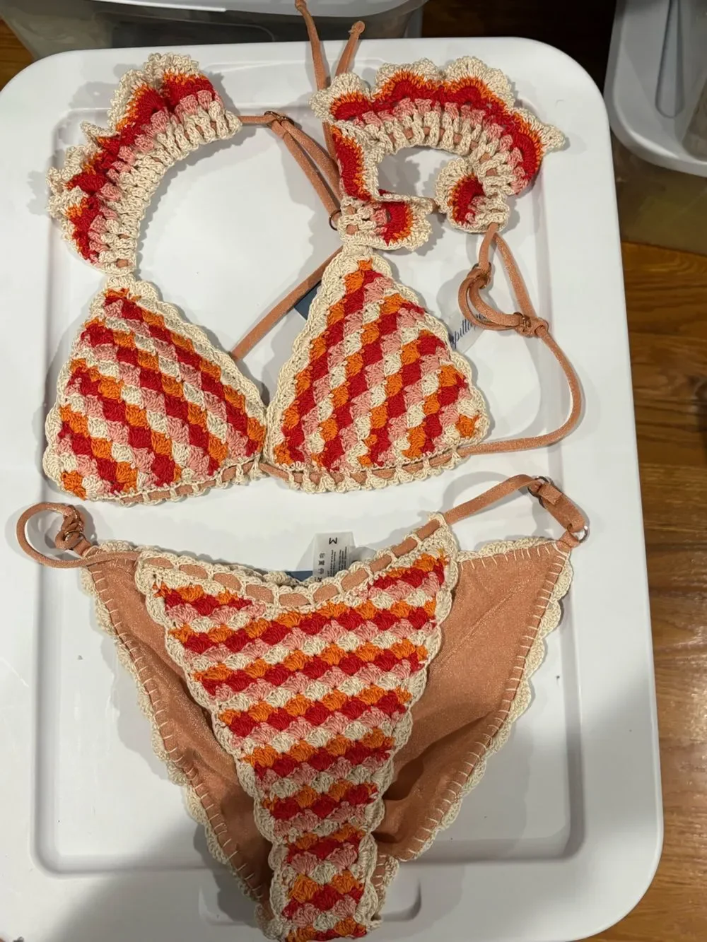 Capittana Melissa Crochet Bikini Set