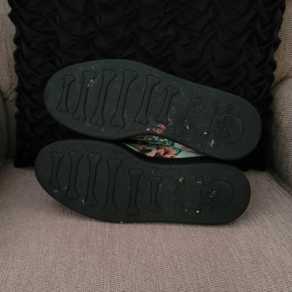 TUK MONDO TROPICAL PRINT MINT GREEN UNISEX CREEPERS