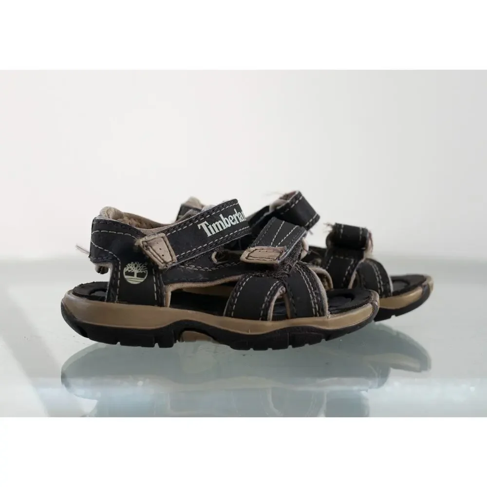 Timberland Mad River 2-Strap Brown Sandals‎ Toddler Shoes Size 5 Brown 43862