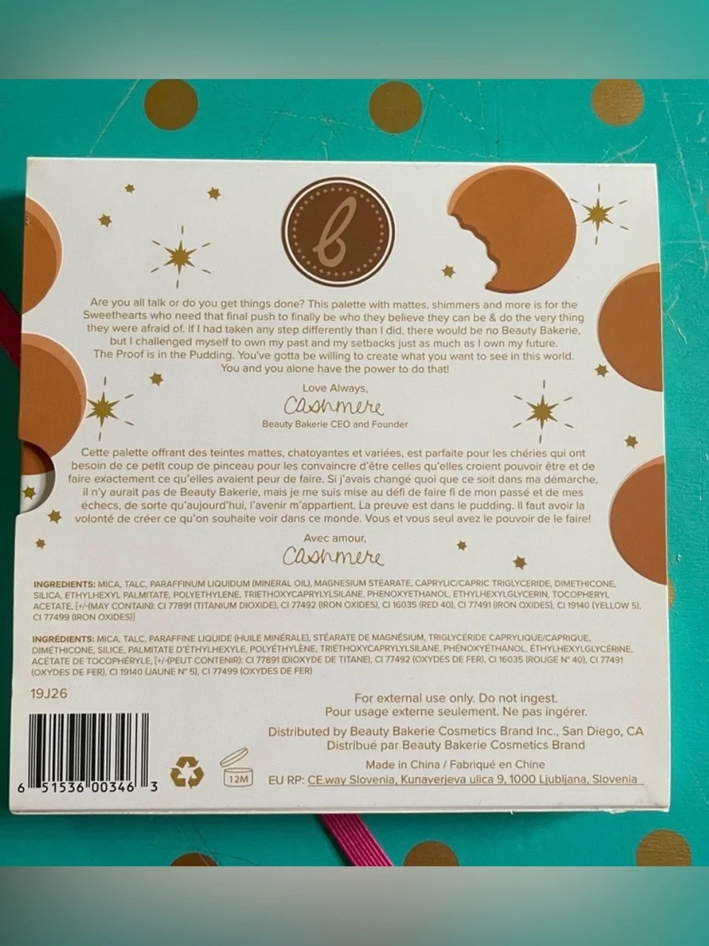 Beauty Bakerie accents finishes