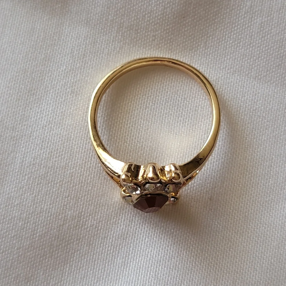 Ring fashion rhinestone