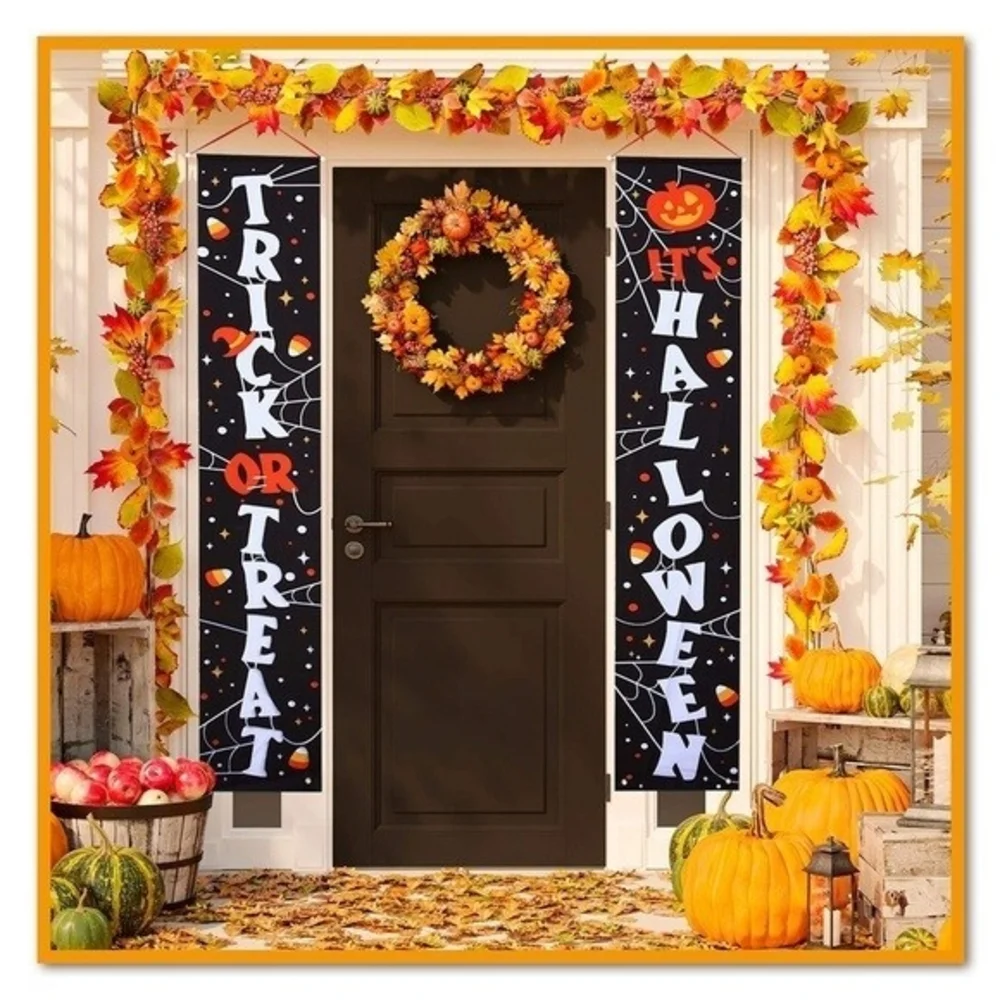 Hocus Pocus Halloween Hanging Banner Sign Indoor Outdoor Door Decor 72