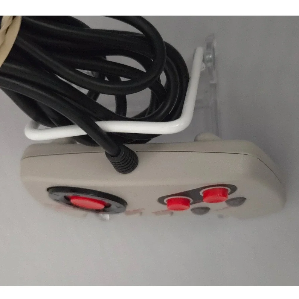 Nintendo NES-027 NES MAX Controller Gray Turbo‎ NTSC-U Tested & Clean