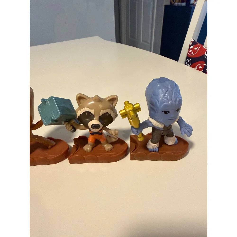 Marvel Guardians of the Galaxy Vol 2 McDonalds Happy Meal Toy Set‎ of 4 Figures