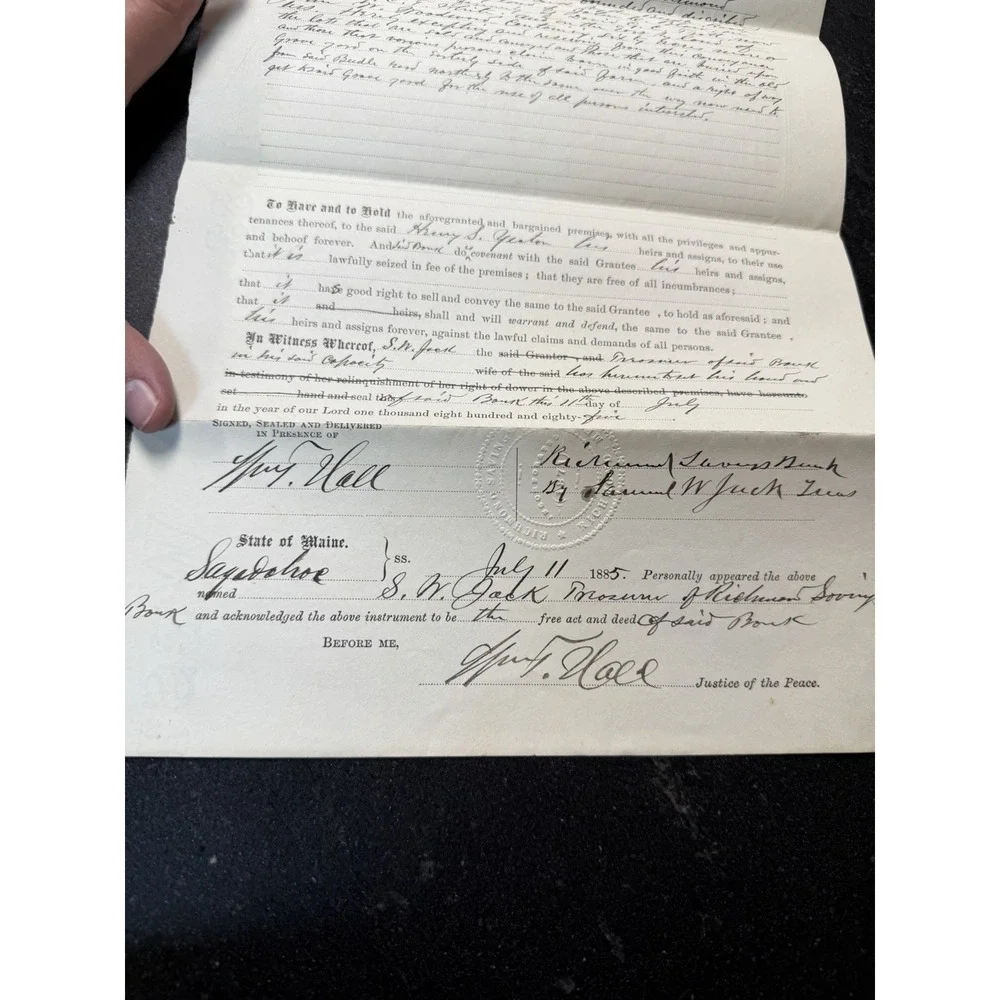 N/A authentic handwritten