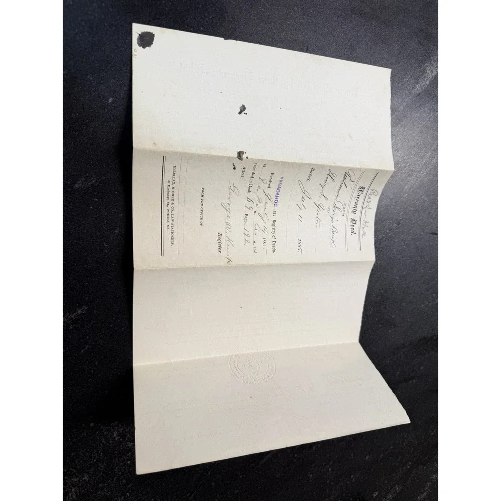 N/A authentic handwritten
