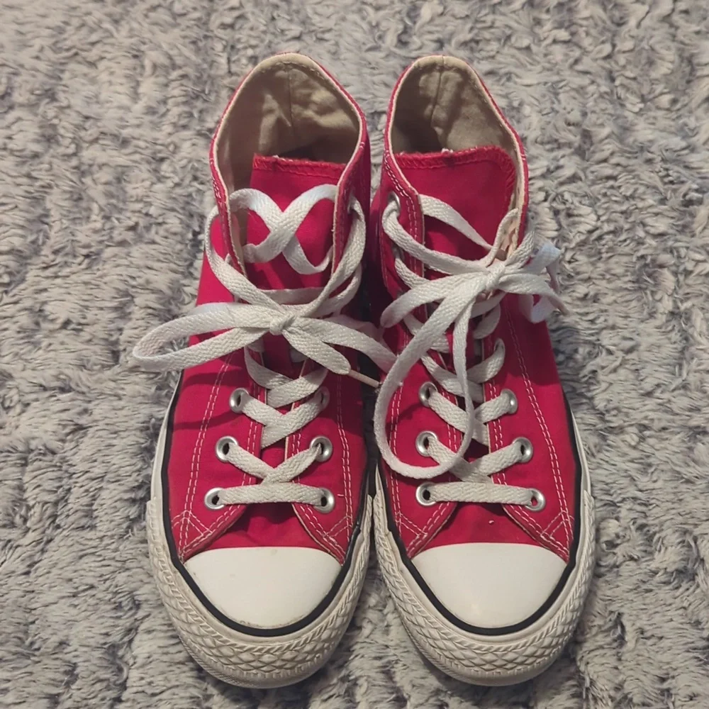 Converse Chuck‎ Taylor All-Star 70 Hi Enamel Red women's 7.5 men 5.5