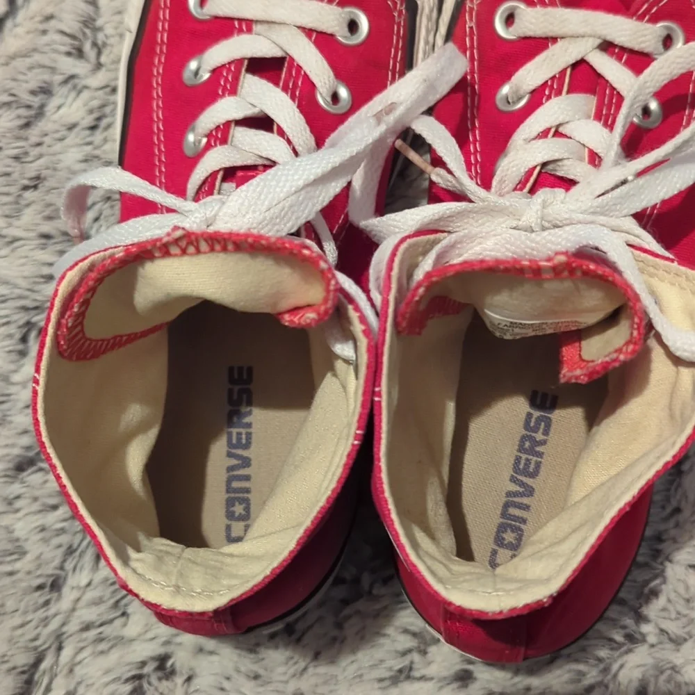 Converse Chuck‎ Taylor All-Star 70 Hi Enamel Red women's 7.5 men 5.5