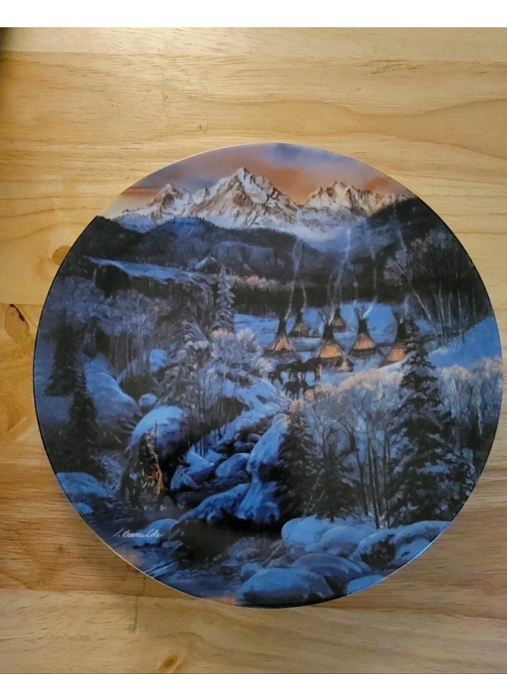 W. L. George Decorative Plate 