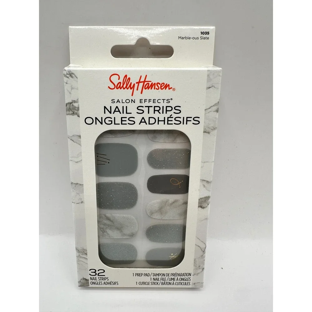 Sally Hansen Salon Effects Nail Polish Strips Ongles Adhésifs - Variety of 5 set