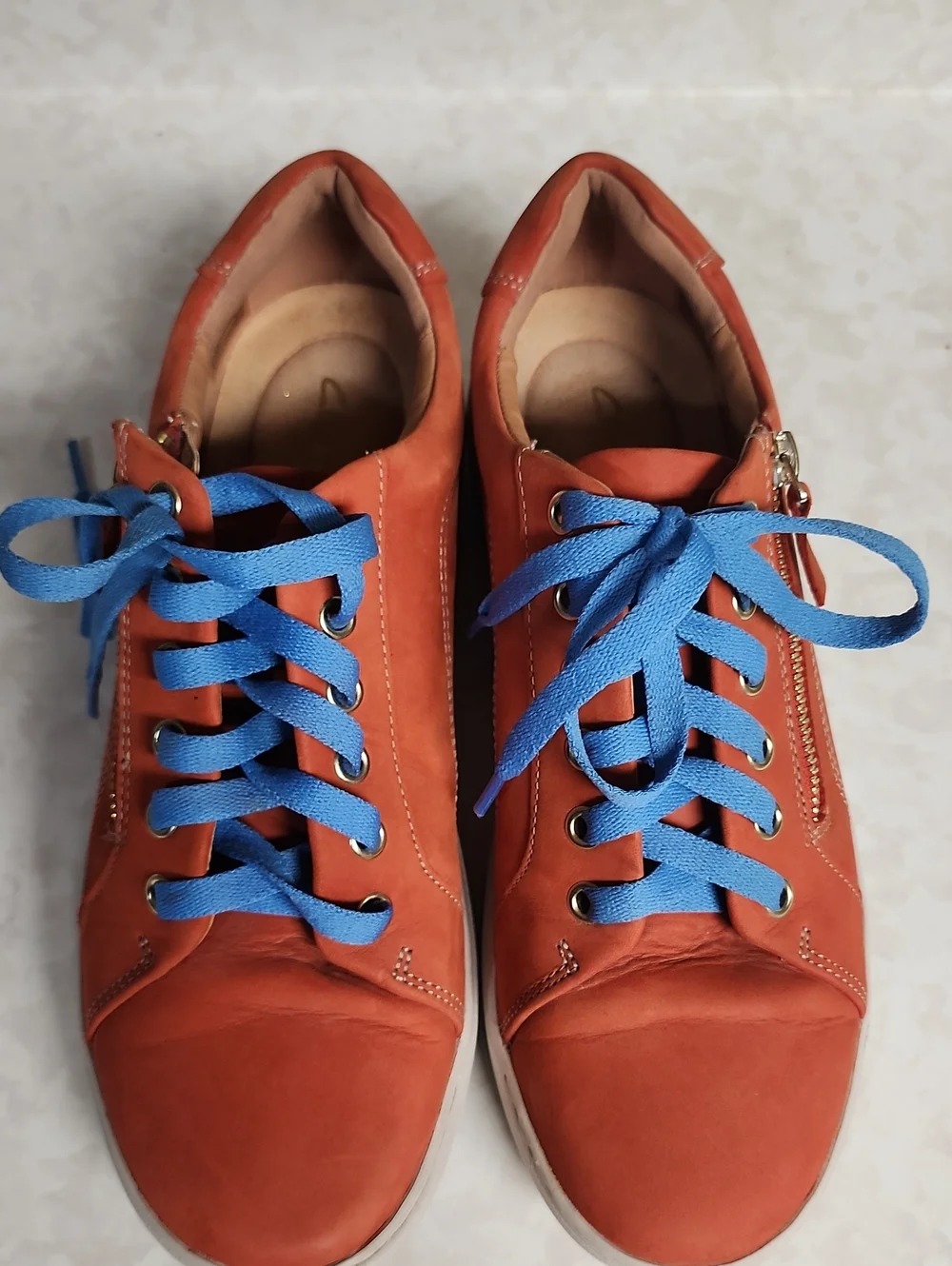 Clarks Nelle Lace Grenadine Nubuck shoes womens 9.5 number 1139