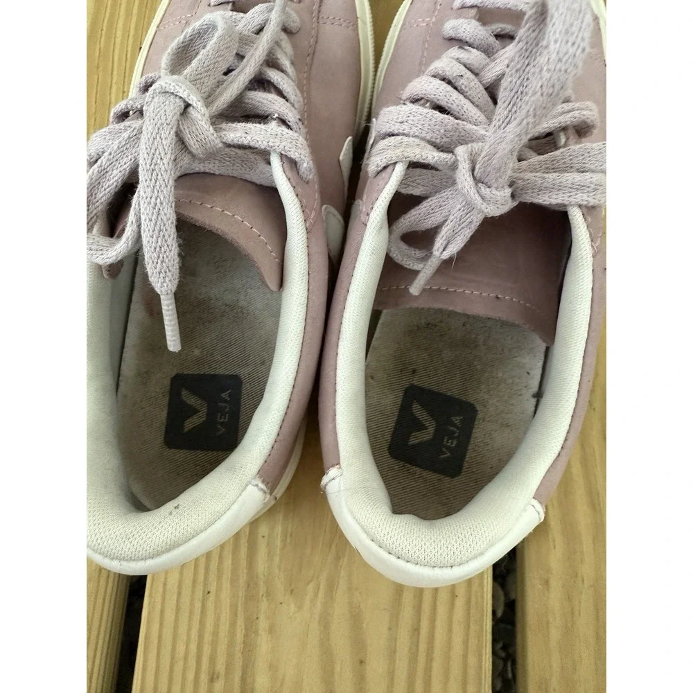 Veja Campo Nubuck Babe Pink Sneakers Trainers Size US 7 EU 38‎ Lace Up
