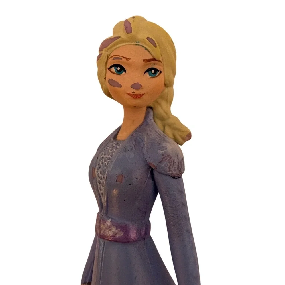 Disney Frozen 2 Figurine Set Elsa Kristoff Mattias Yelena‎ PVC Cake Toppers 4pc