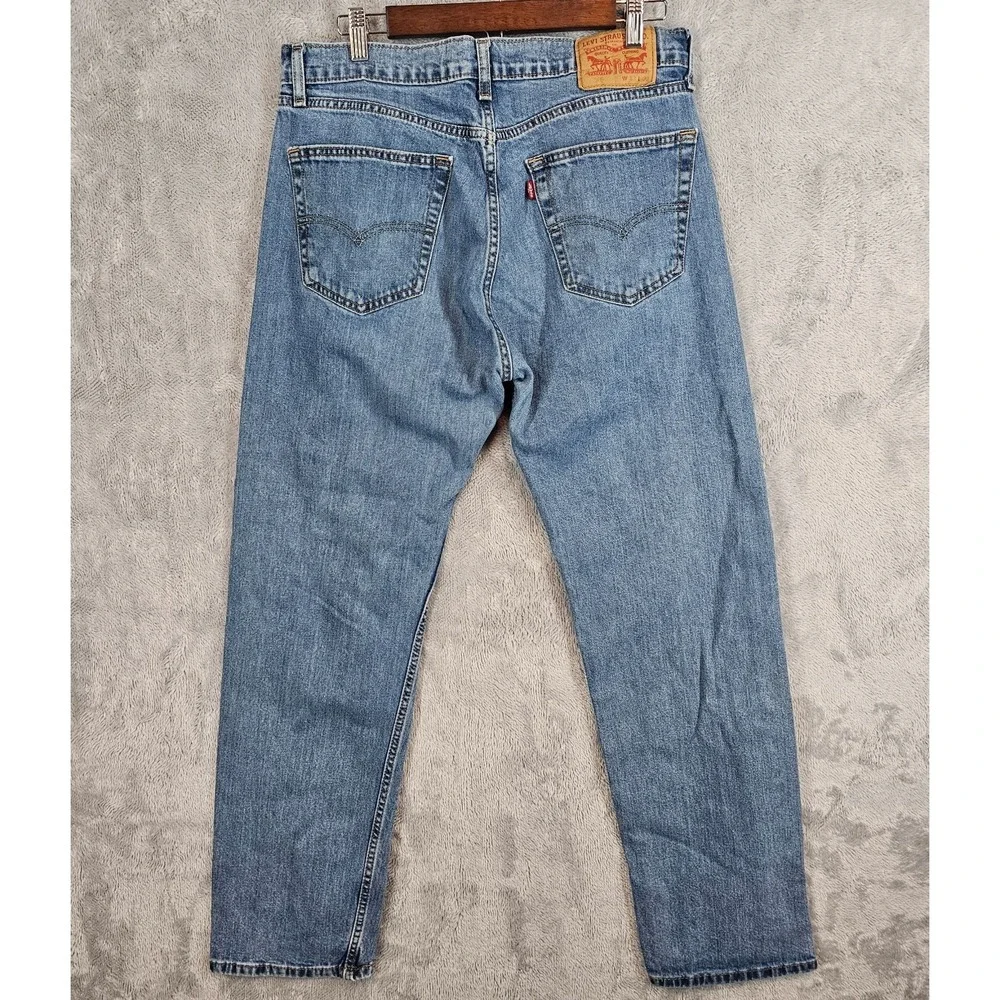Levi's 505 Jeans Men's 33X32 Blue Straight Regular Fit