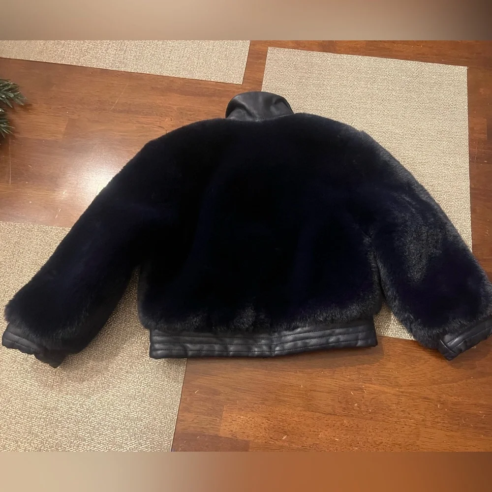 Mayoral faux‎ fur jacket.