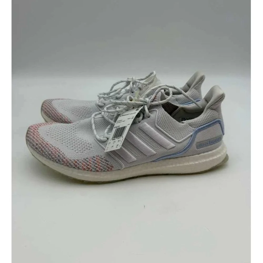 adidas UltraBoost 1.0 – White/Blue‎ Dawn/Pink – Size 11 Women's - NWT