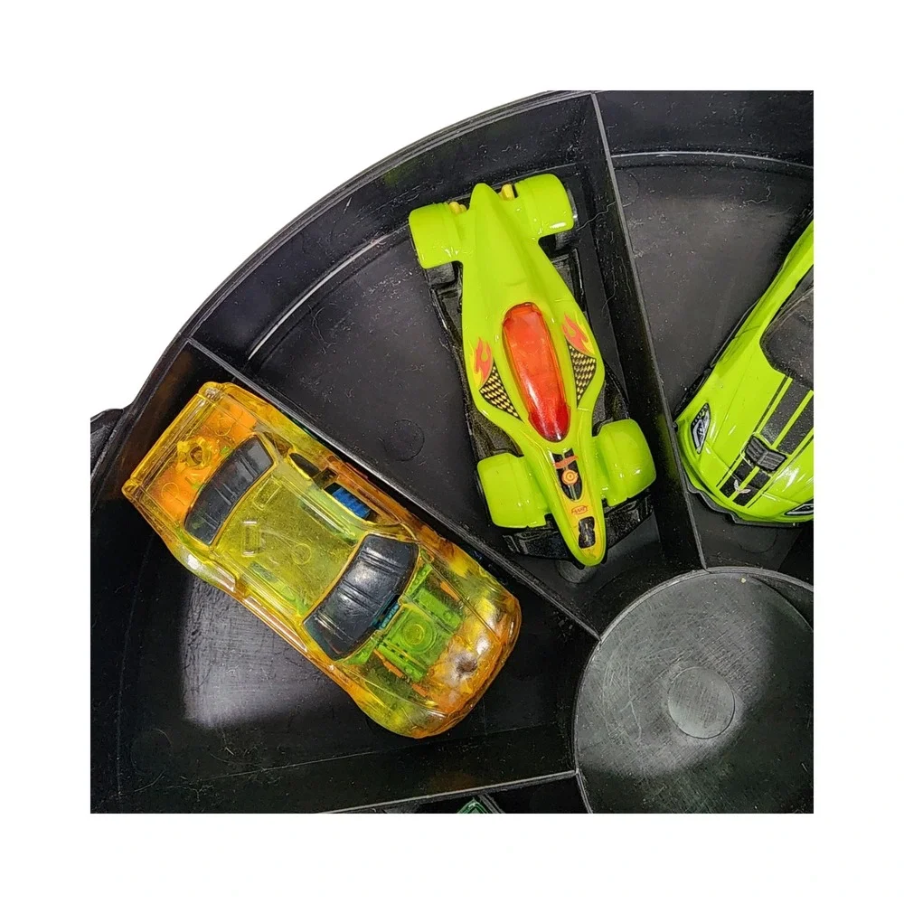 Carry Case Car Carrier Tire Shape Holder with Cars Hot Wheels‎