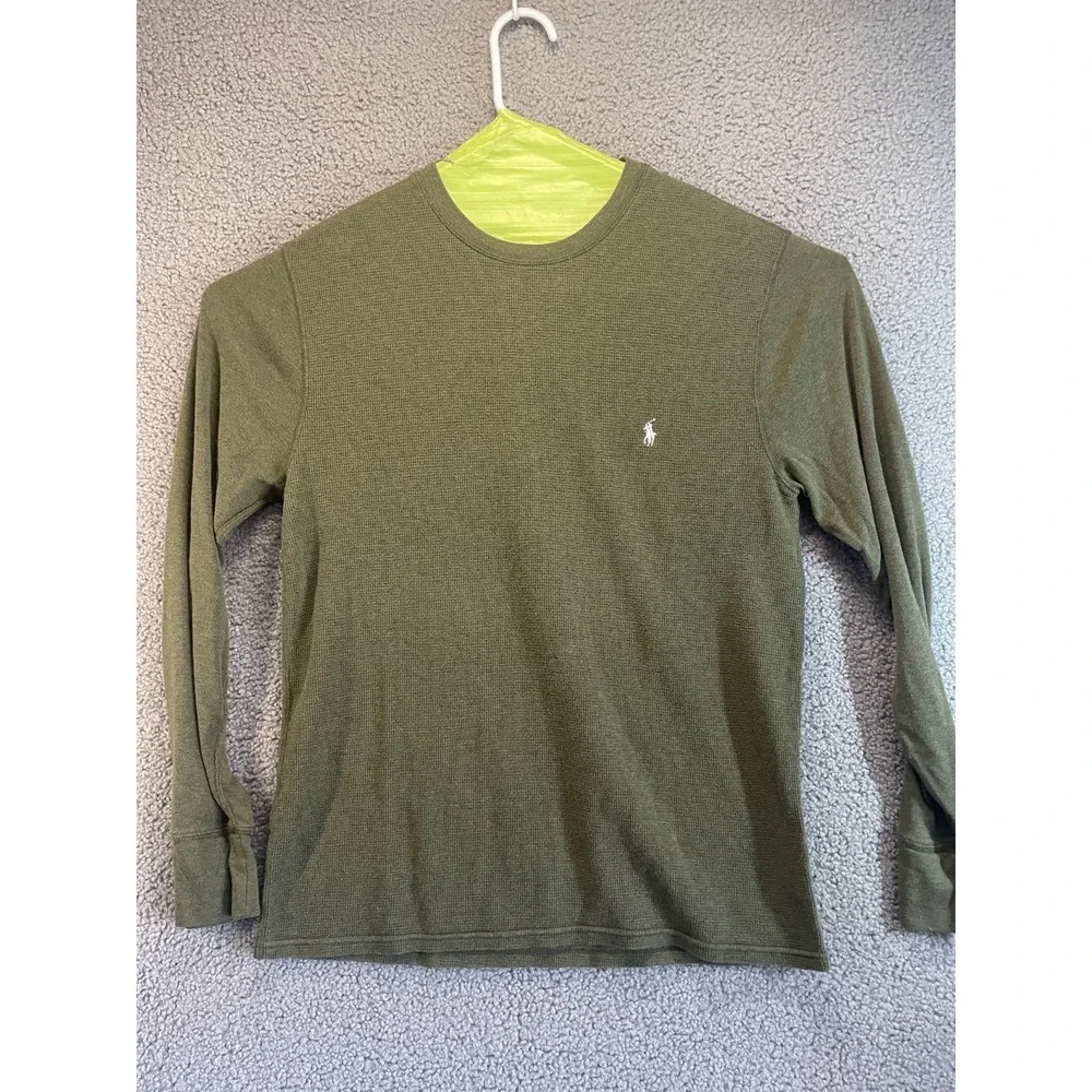 Polo Ralph Lauren Men's Thermal Shirt‎ Green, Size L