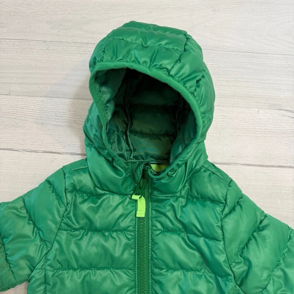 Primary kids baby green lightweight puffer jacket‎ 0-6 months
