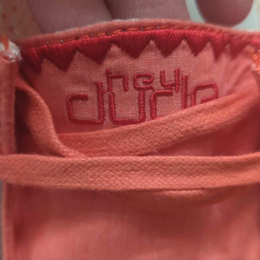 Hey Dude Women's - Wendy Inca Poppy Red Size 6 -New with Tags