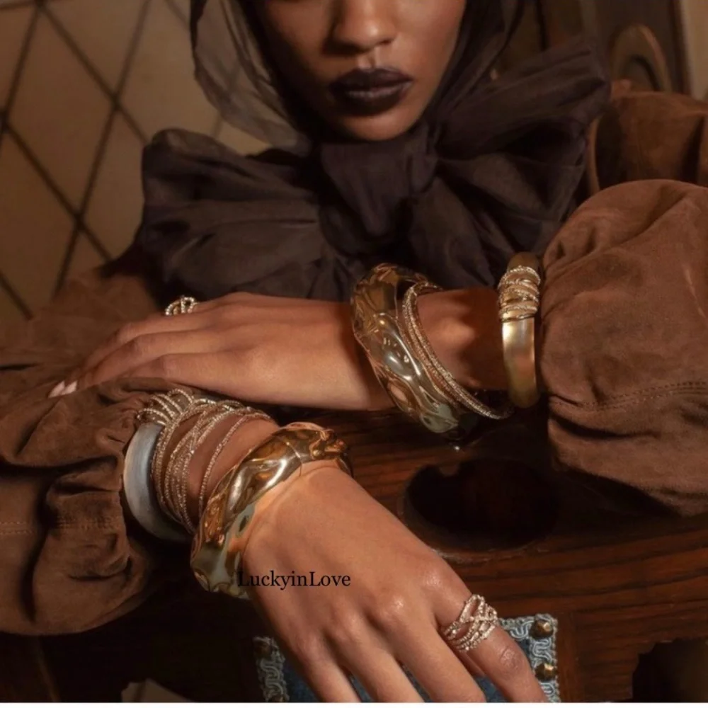Alexis Bittar rhodium geometric encrusted