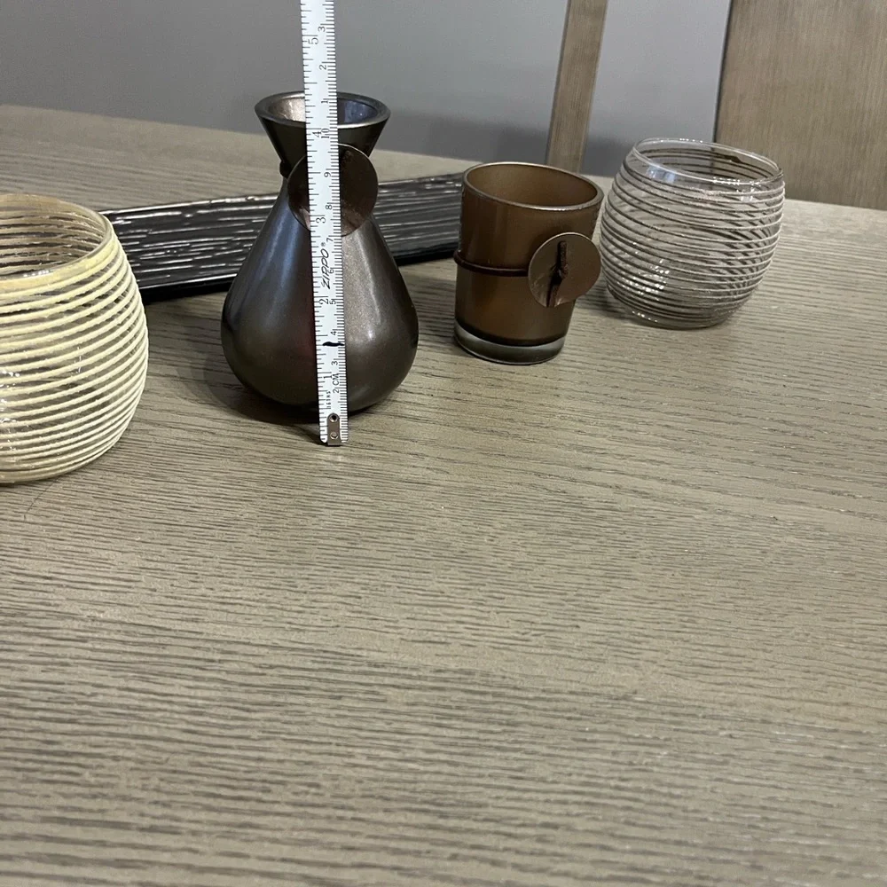 Pier 1 pewter set your