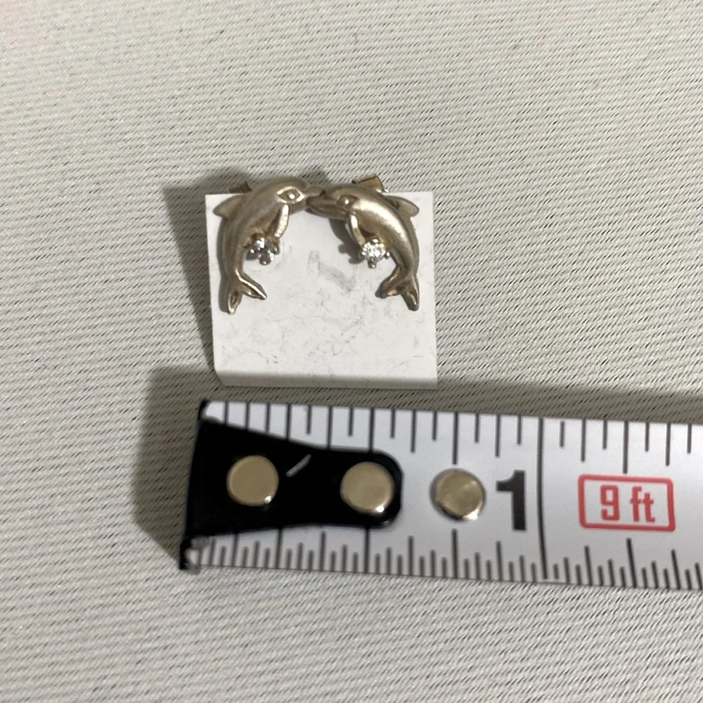925 Dolphin Earrings metal 925