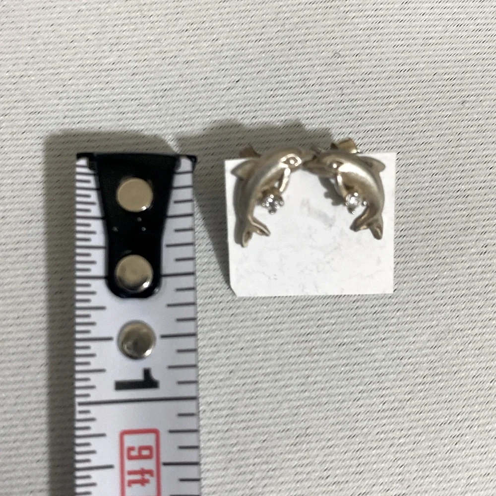 925 Dolphin Earrings metal 925